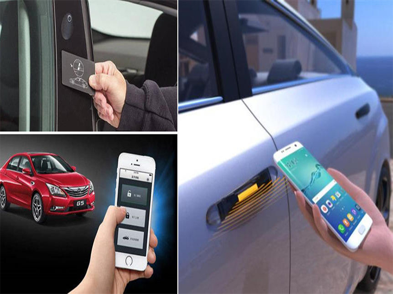 BLE+NFC intelligent keyless entry system based on NXP KW36 and NCF3320
