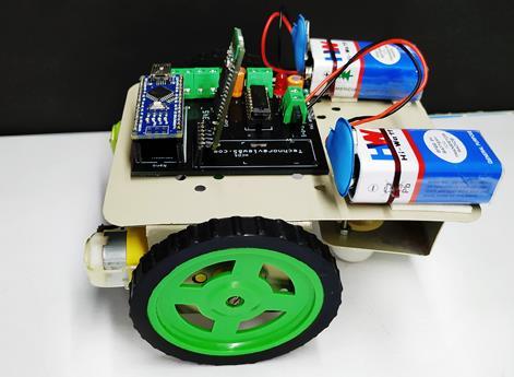 Bluetooth controlled robot smart car designed based on Arduino Nano (circuit diagram)