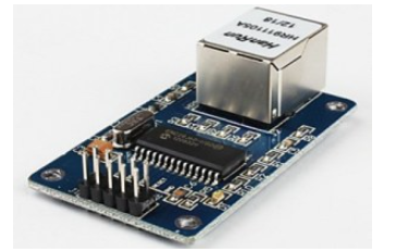 Introduction to the connection scheme between ENC28J60 Ethernet module and Arduino