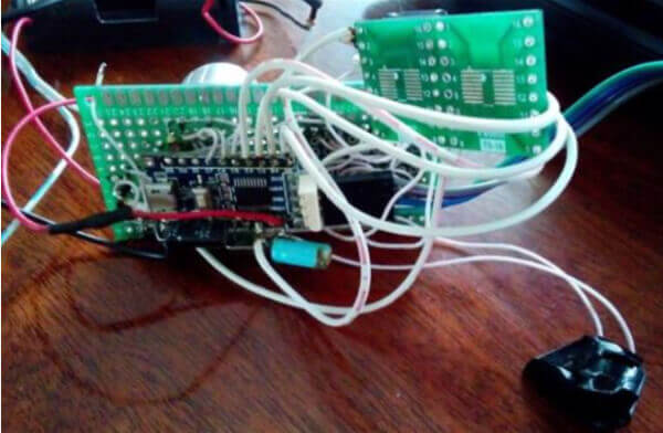 Electronic kitchen timer based on 8-bit STM8S103F3P6 microcontroller and encoder