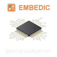 dsPIC33FJ64GP206-I/PT DSP Digital Signal Processors & Controllers DSC 40MIPS 64KB Pack of 10 