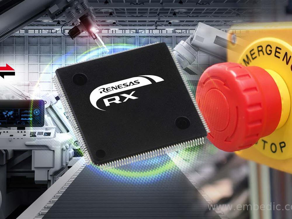 Renesas Introduces Functional Safety over EtherCAT for 32-Bit RX Microcontrollers