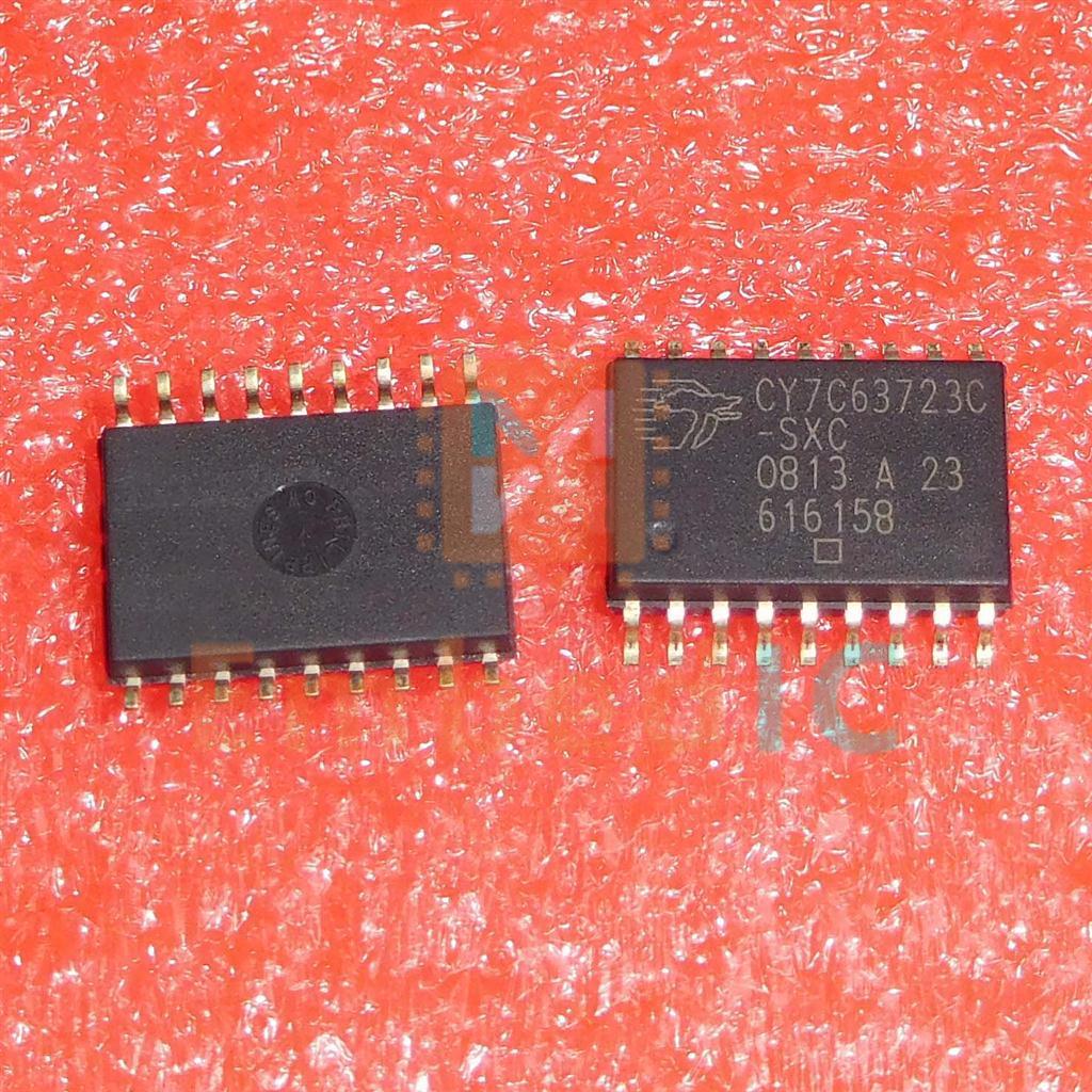 1PCS CY7C63723C-PXC IC Microcontrôleur Unité 8K ls USB/PS-2 18-DIP 7C63723 CY7C63723 