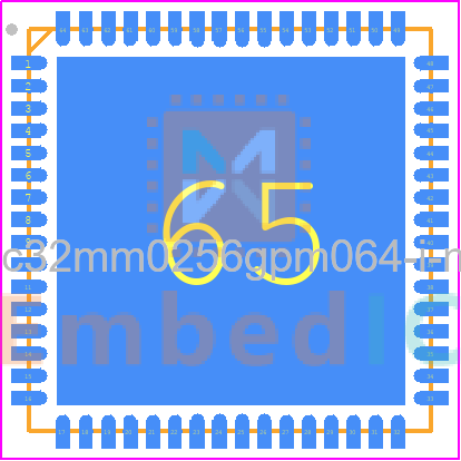 PIC32MM0256GPM064-I/MR